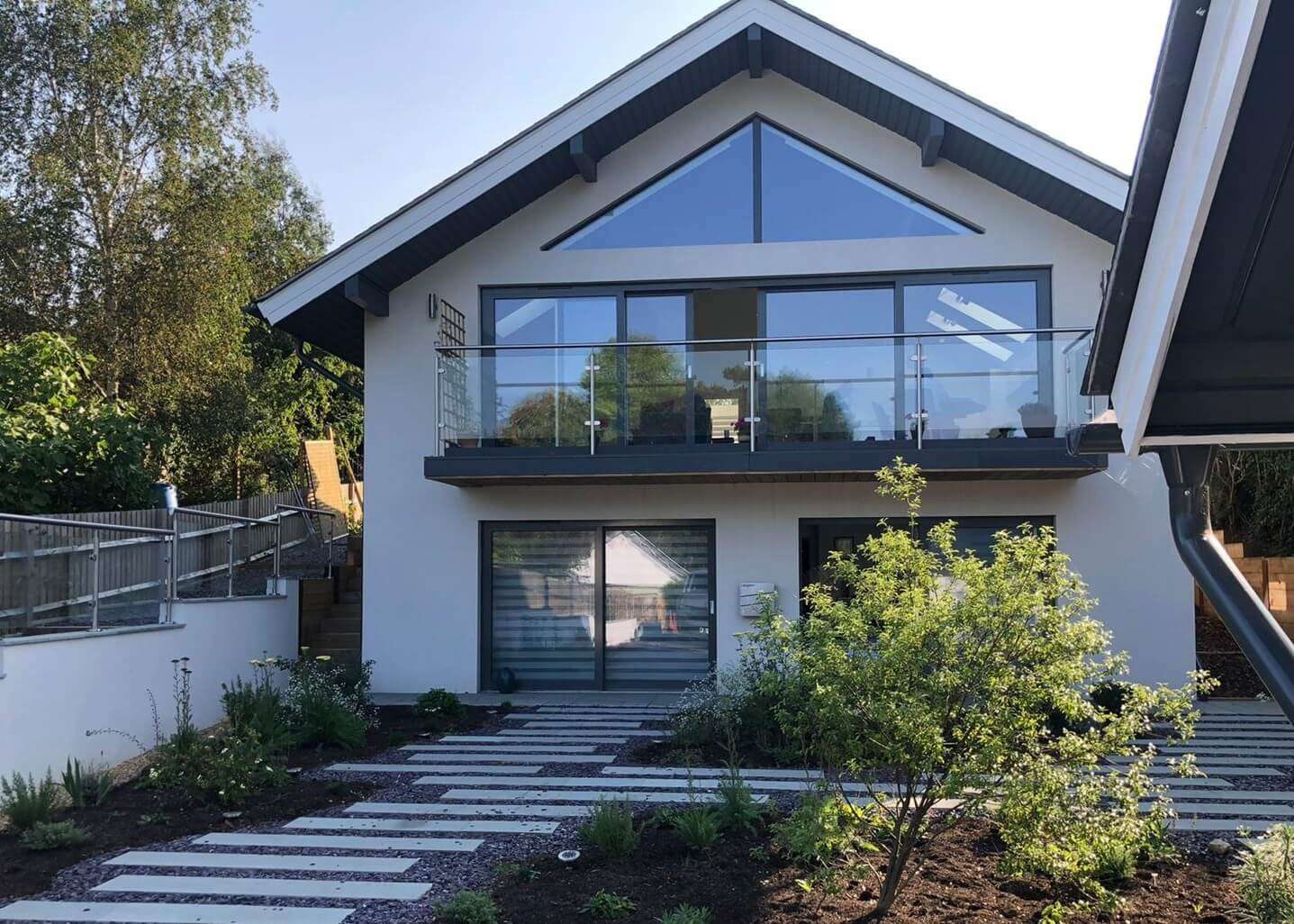 Contemporary bespoke new build home